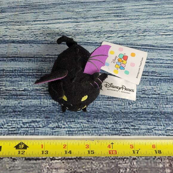 Disney Tsum Tsum Maleficent Dragon Sleeping Beauty 3.5" Plush Disney Store w/tag - Picture 2 of 5